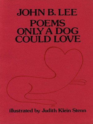 cover image of Poems Only a Dog Could Love